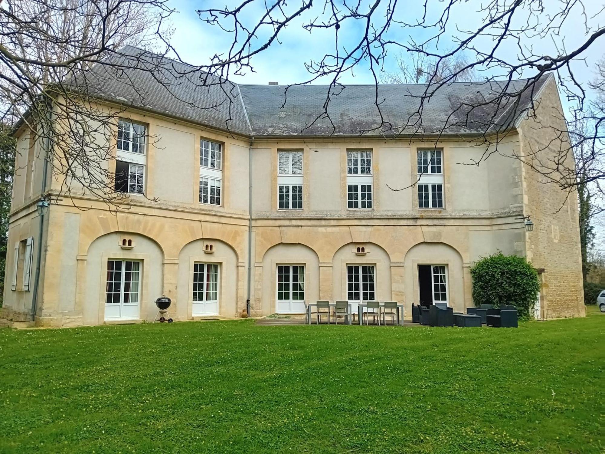 Magnifique Chateau Renove Proche Bourg Grand Parc Belle Terrasse Billard, Ping Pong, Proche Bayeux Et Plages Du Debarquement Tilly-sur-Seulles Экстерьер фото