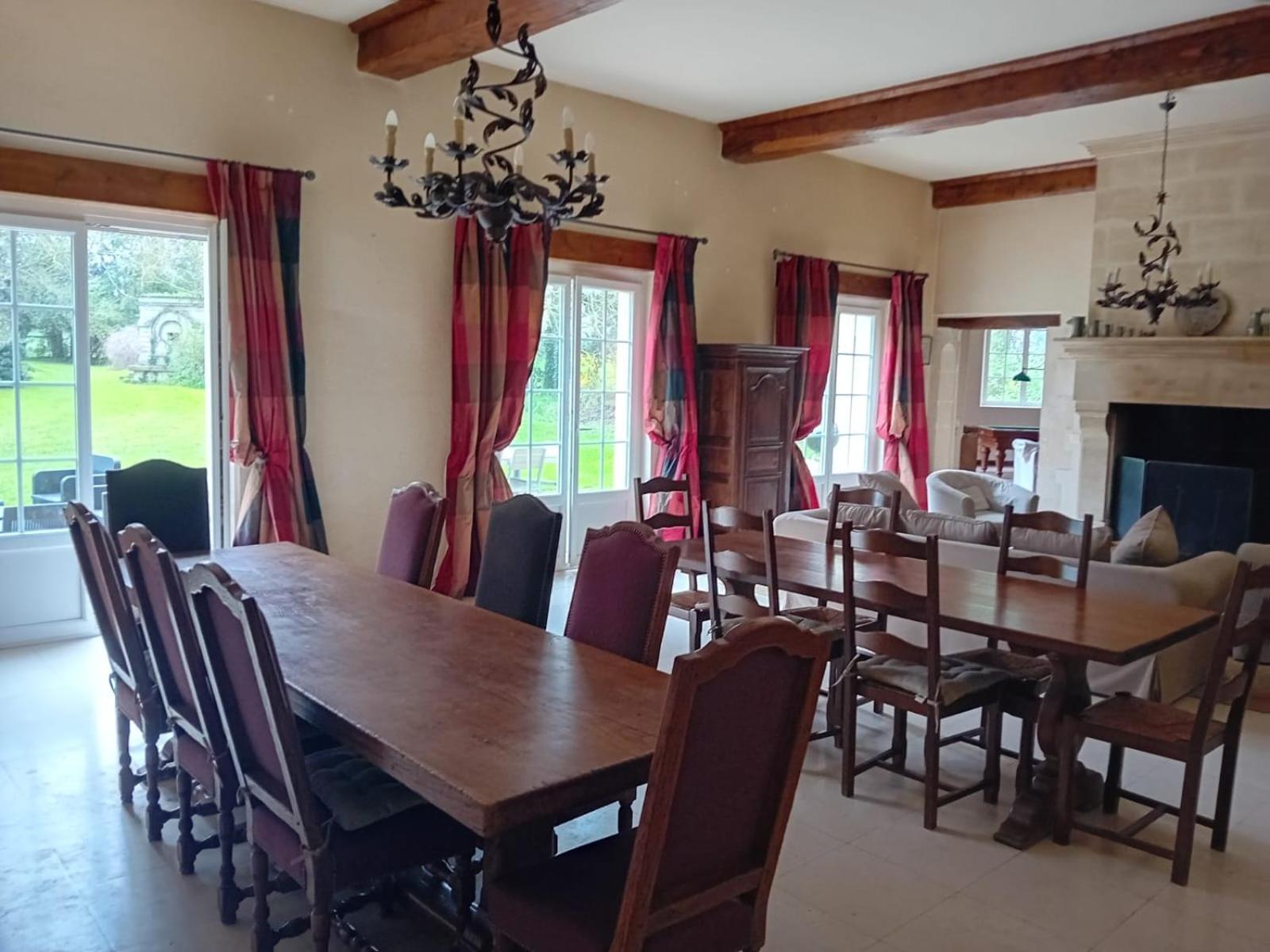 Magnifique Chateau Renove Proche Bourg Grand Parc Belle Terrasse Billard, Ping Pong, Proche Bayeux Et Plages Du Debarquement Tilly-sur-Seulles Экстерьер фото